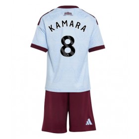 Aston Villa Boubacar Kamara #8 Tredje Kläder Barn 2026-27 Kortärmad (+ Korta byxor)